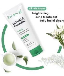 The Crème Shop Best Sellers 2-in-1 Facial Foam Cleanser | Green Tea + White Lily + Rice Water