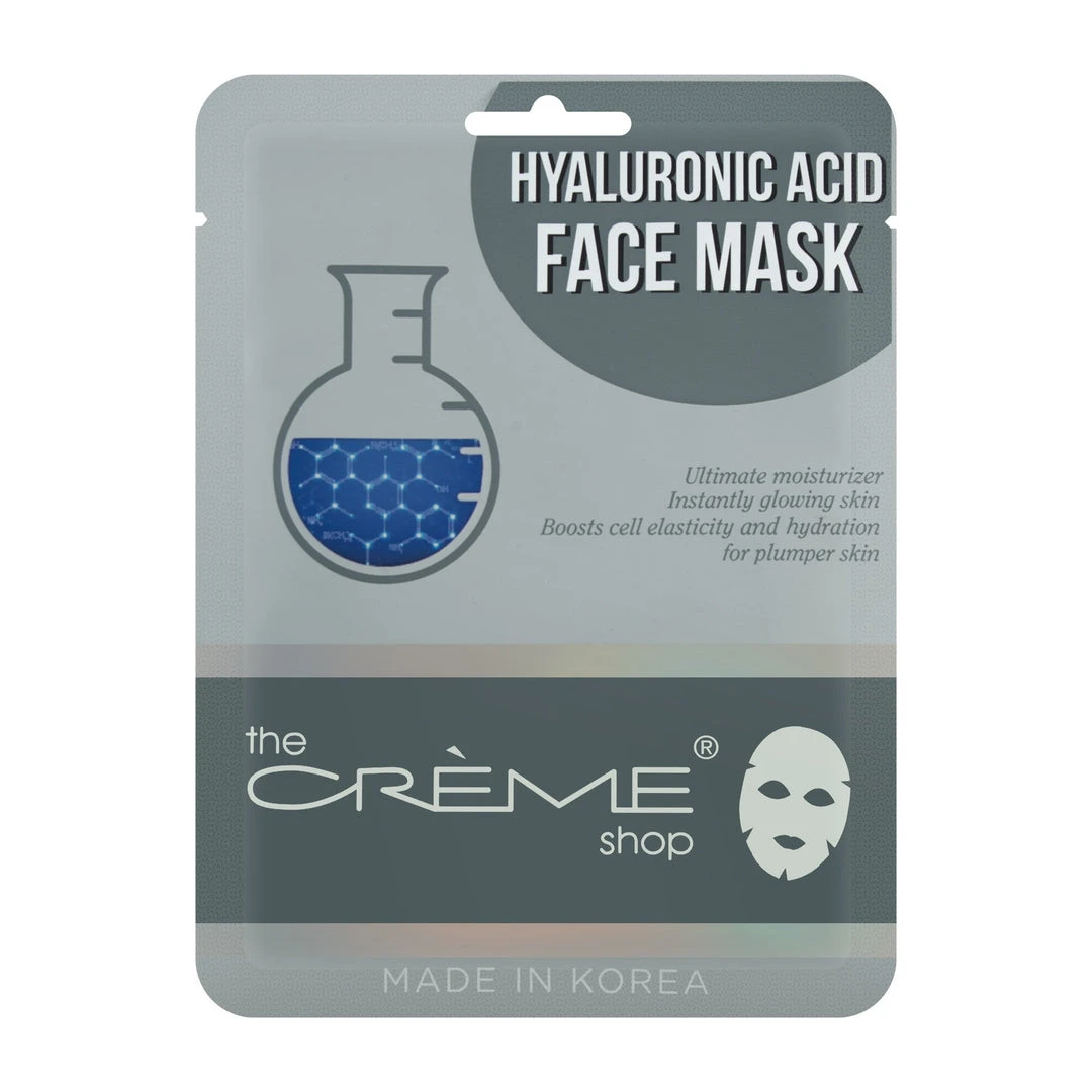 The Crème Shop Skincare Hyaluronic Acid Face Mask 1 The Crème Shop Skincare Hyaluronic Acid Face Mask