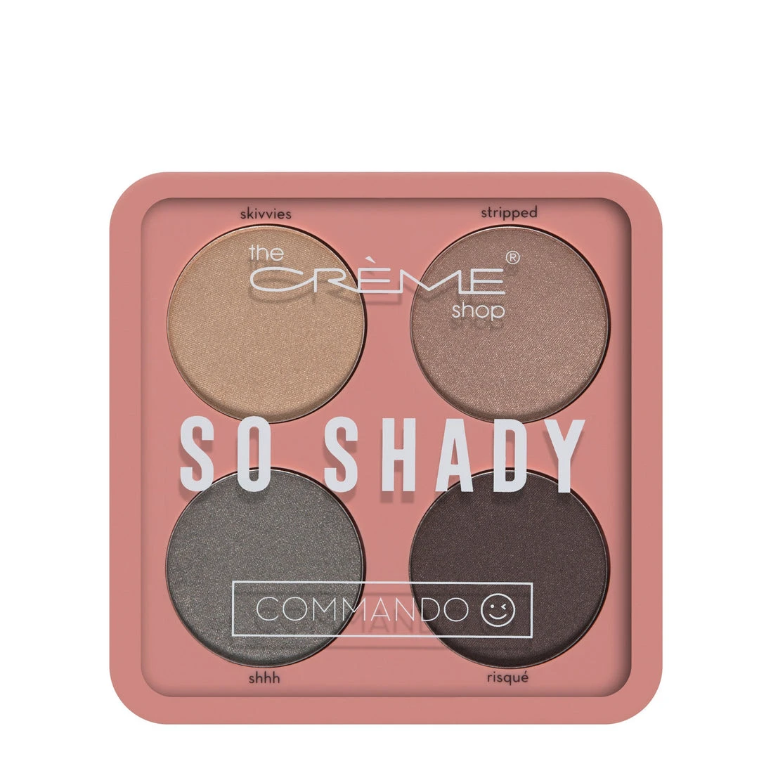 The Crème Shop Makeup "So Shady" Eyeshadow Palette Commando 4 The Crème Shop Makeup "So Shady" Eyeshadow Palette Commando