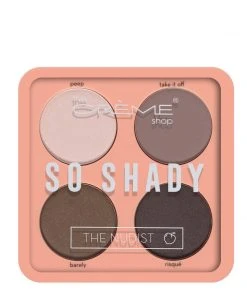 The Crème Shop "So Shady" Eyeshadow Palette The Nudist 7 The Crème Shop