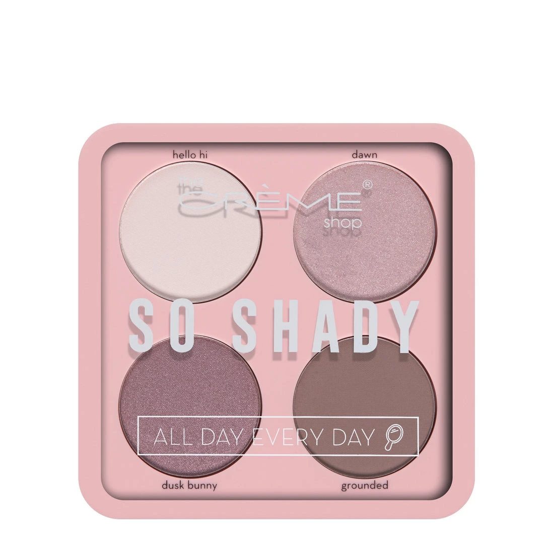 The Crème Shop "So Shady" Eyeshadow Palette All Day Every Day Makeup 4 The Crème Shop "So Shady" Eyeshadow Palette All Day Every Day Makeup