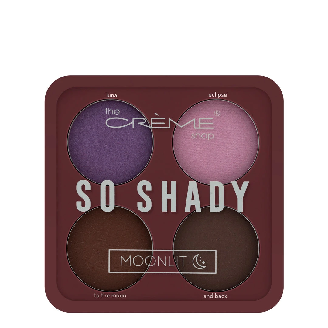 The Crème Shop "So Shady" Eyeshadow Palette Moonlit 4 The Crème Shop "So Shady" Eyeshadow Palette Moonlit