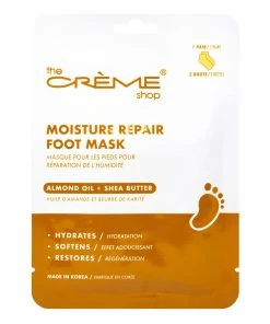 The Crème Shop Moisture Repair Foot Mask | Almond Oil + Shea Butter New Arrivals