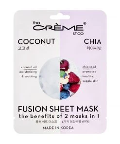 The Crème Shop Coconut & Chia Fusion Sheet Mask
