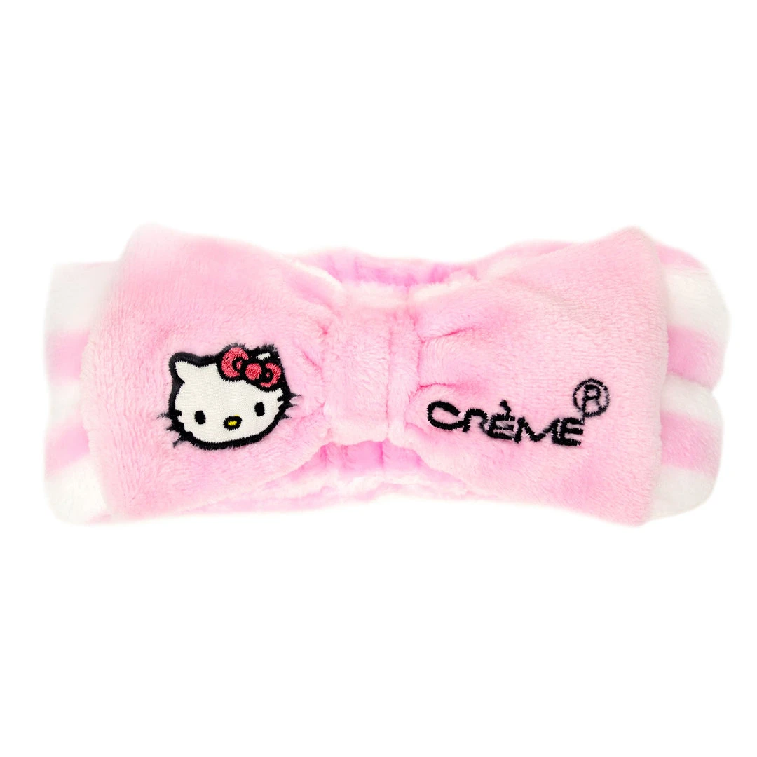 The Crème Shop X Sanrio New Arrivals Hello Kitty Perfect Pink Plush Spa Headyband™ | Cruelty-Free & Vegan 2 The Crème Shop X Sanrio New Arrivals Hello Kitty Perfect Pink Plush Spa Headyband™ | Cruelty-Free & Vegan