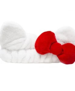 The Crème Shop X Sanrio New Arrivals Plush Spa Headband With Hello Kitty's Signature Bow | Cruelty-Free & Vegan 7 The Crème Shop X Sanrio New Arrivals Plush Spa Headband With Hello Kitty's Signature Bow | Cruelty-Free & Vegan