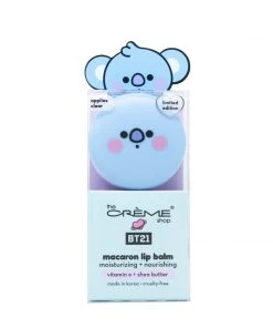 The Crème Shop X BT21 BABY KOYA Macaron Lip Balm - Soda Pop (Clear) New Arrivals