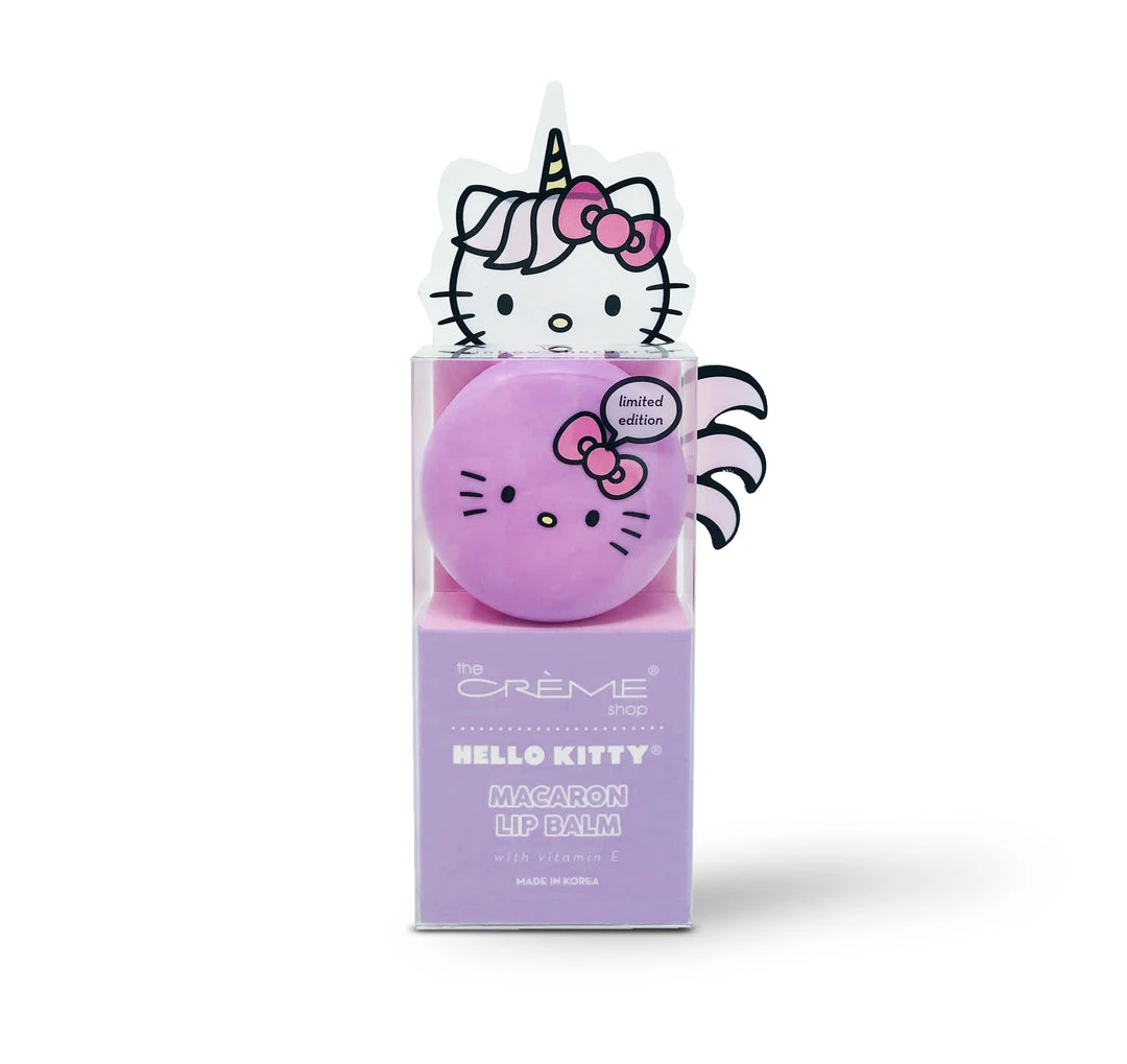 The Crème Shop X Sanrio Hello Kitty Unicorn Macaron Lip Balm - Rainbow Sherbet Collabs 1 The Crème Shop X Sanrio Hello Kitty Unicorn Macaron Lip Balm - Rainbow Sherbet Collabs