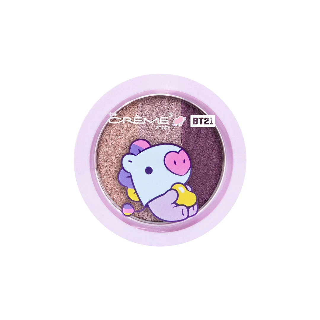 The Crème Shop X BT21 BABY MANG Ultra-Pigmented Eyeshadow Trio - Grape Jelly Bean New Arrivals 4 The Crème Shop X BT21 BABY MANG Ultra-Pigmented Eyeshadow Trio - Grape Jelly Bean New Arrivals