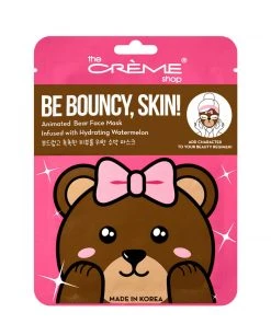 The Crème Shop Be Bouncy, Skin! Animated Bear Face Mask - Hydrating Watermelon