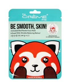 The Crème Shop Be Smooth, Skin! Animated Red Panda Face Mask - Wrinkle-Reducing Retinol
