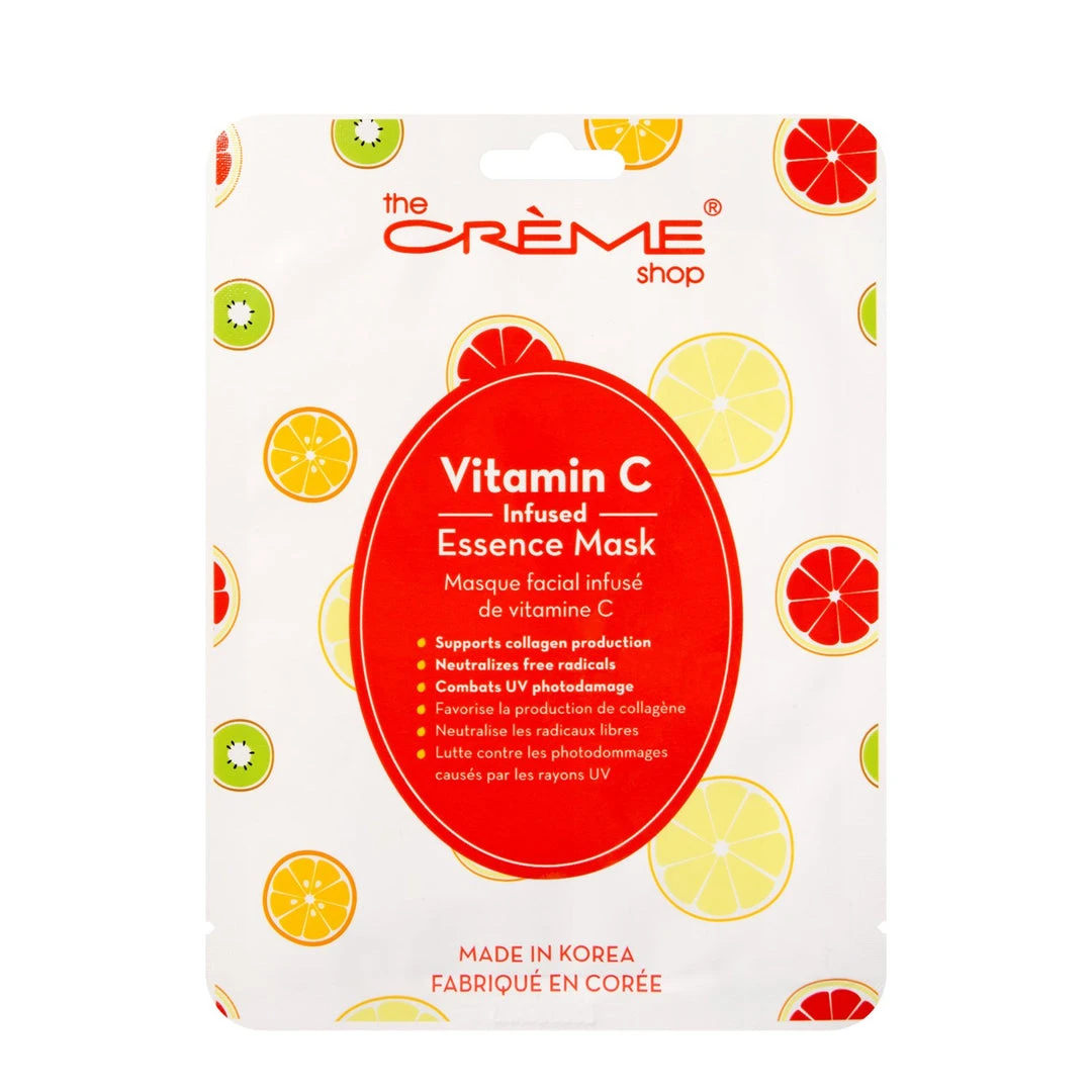 The Crème Shop Vitamin C Infused Face Mask Skincare 1 The Crème Shop Vitamin C Infused Face Mask Skincare