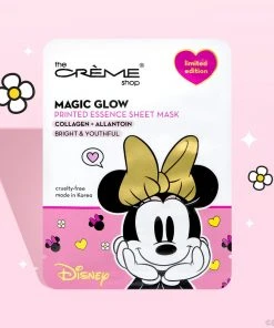 The Crème Shop X Disney New Arrivals The Crème Shop | Disney: Minnie’s Magic Glow Printed Essence Sheet Mask