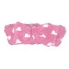 The Crème Shop Hot Pink Teddy Headyband™ With White Hearts | Cruelty-Free & Vegan Body & Spa
