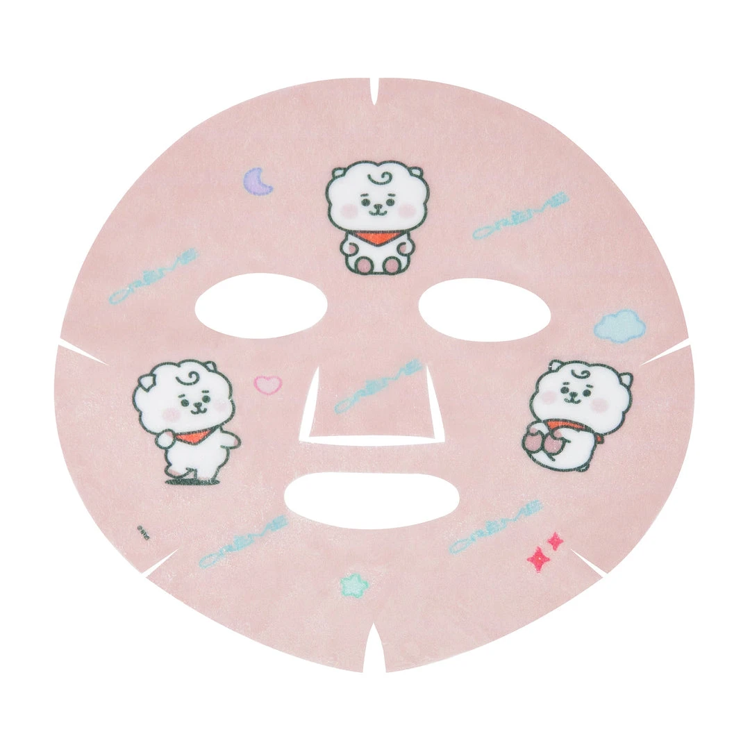The Crème Shop X BT21 BABY New Arrivals SOFT Like Baby RJ Printed Essence Sheet Mask (Vitamin C, Bakuchiol, Lychee) 2 The Crème Shop X BT21 BABY New Arrivals SOFT Like Baby RJ Printed Essence Sheet Mask (Vitamin C, Bakuchiol, Lychee)