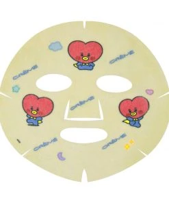 The Crème Shop X BT21 BABY YOUTHFUL Like Baby TATA Printed Essence Sheet Mask (Allantoin, Milk Thistle, Strawberry Extract)